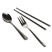Steel Utensil Set with Spoon