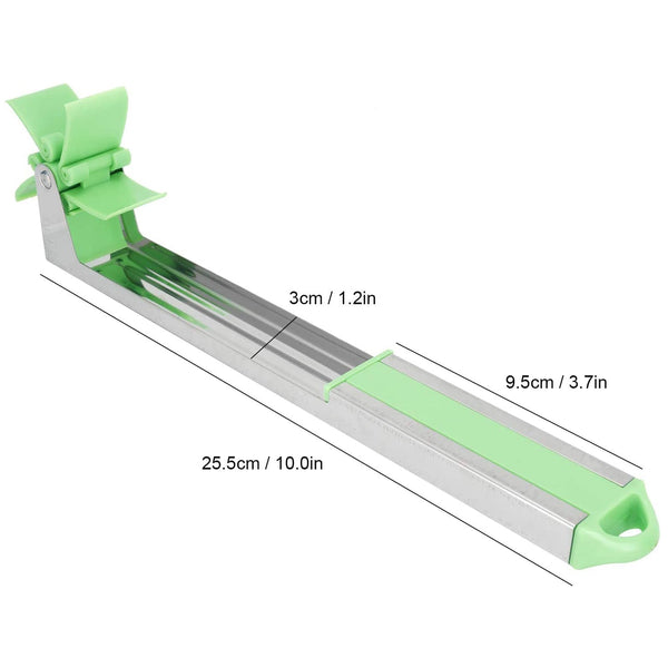 Stainless Steel Washable Watermelon Cutter – Windmill Slicer & Peeler
