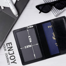 Premium Leatherette Passport Holder Cover (1 Pc)